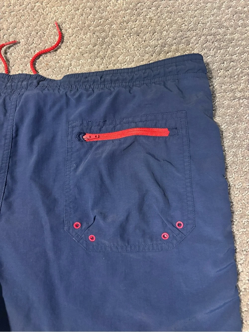 Fred Perry navy swim